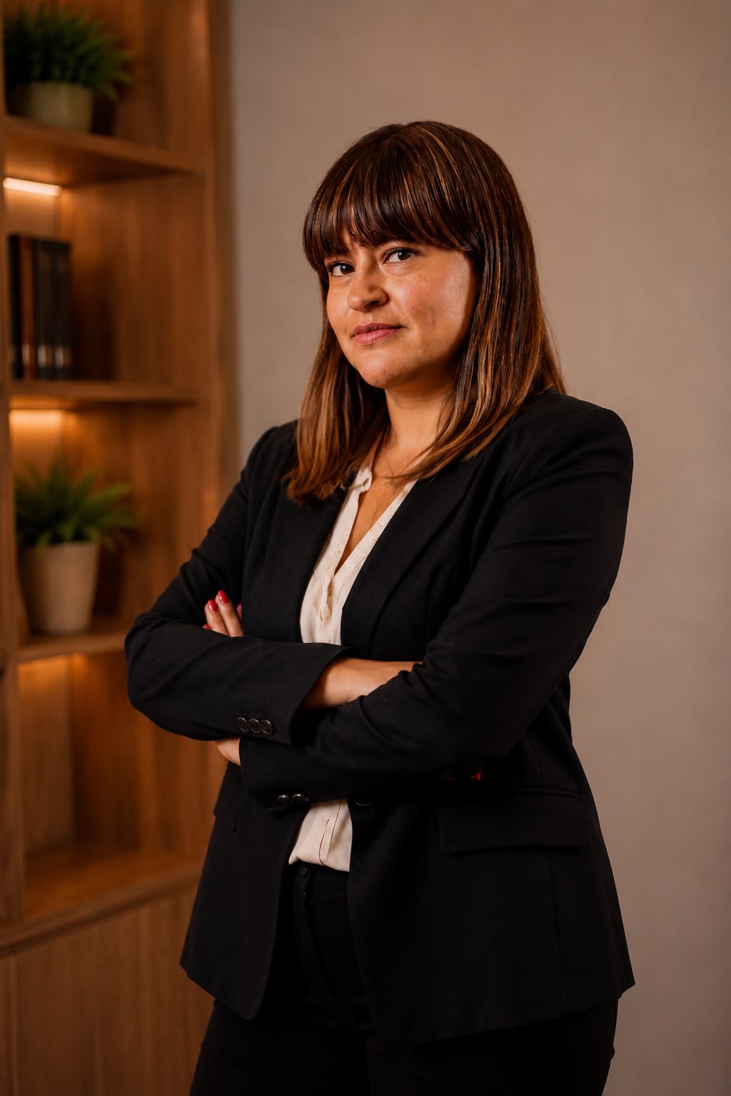Retrato profesional de la psicóloga Nayeli Acosta