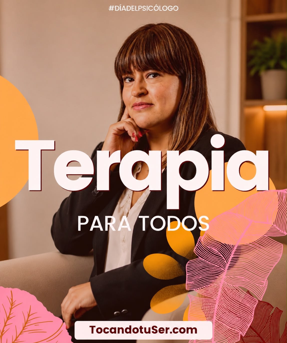 Nayeli Acosta, psicóloga, en su consultorio — Terapia para todos